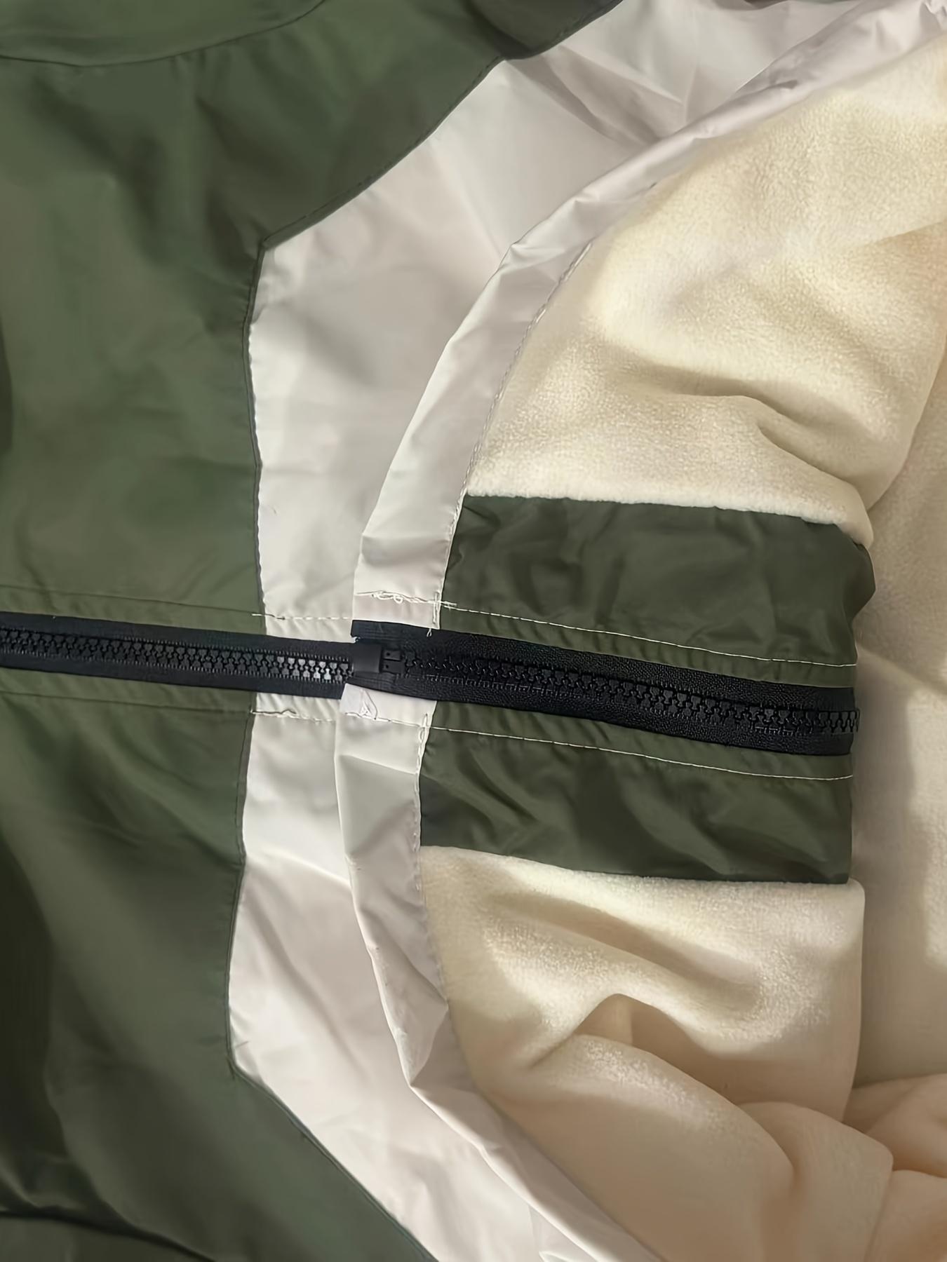 NewBoys' Fleece-Lined Windbreaker Jacket for Older Kids, a New Style for Spring And Autumn 2024, Trendy Casual Wear