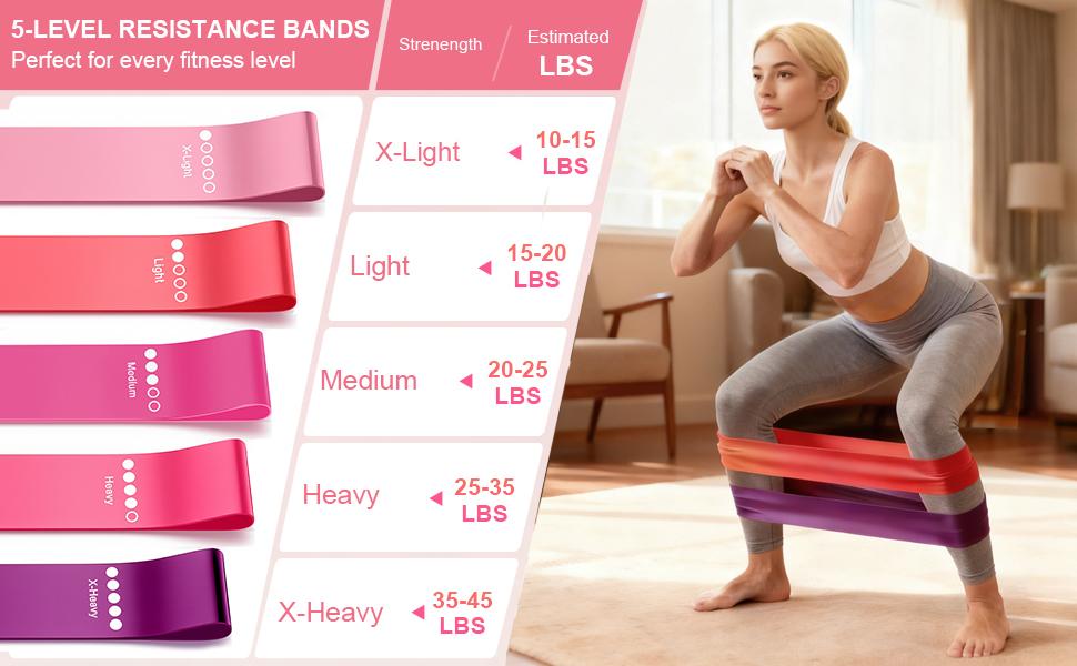 Home Pilates Kit for Women - 14 Pcs Pilates Equipment Set with Pilates Ring and Ball, 5 Resistance Bands Etc Accessories for Beginners Home Workouts - Includes Workout Guide