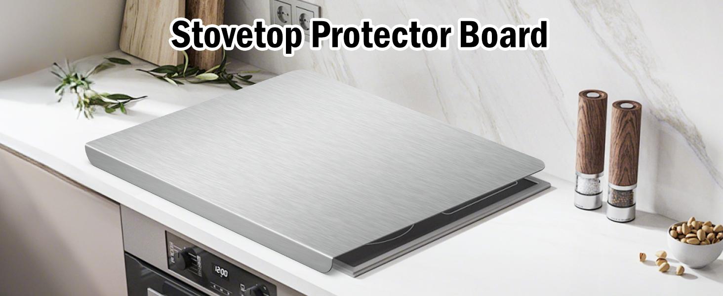 Stainless Steel Cutting Board with Lip, Large Metal Chopping Board with Counter Edge, Dishwasher Safe Non-Slip Pastry Board for Meat Vegetables & Baking(18x14)