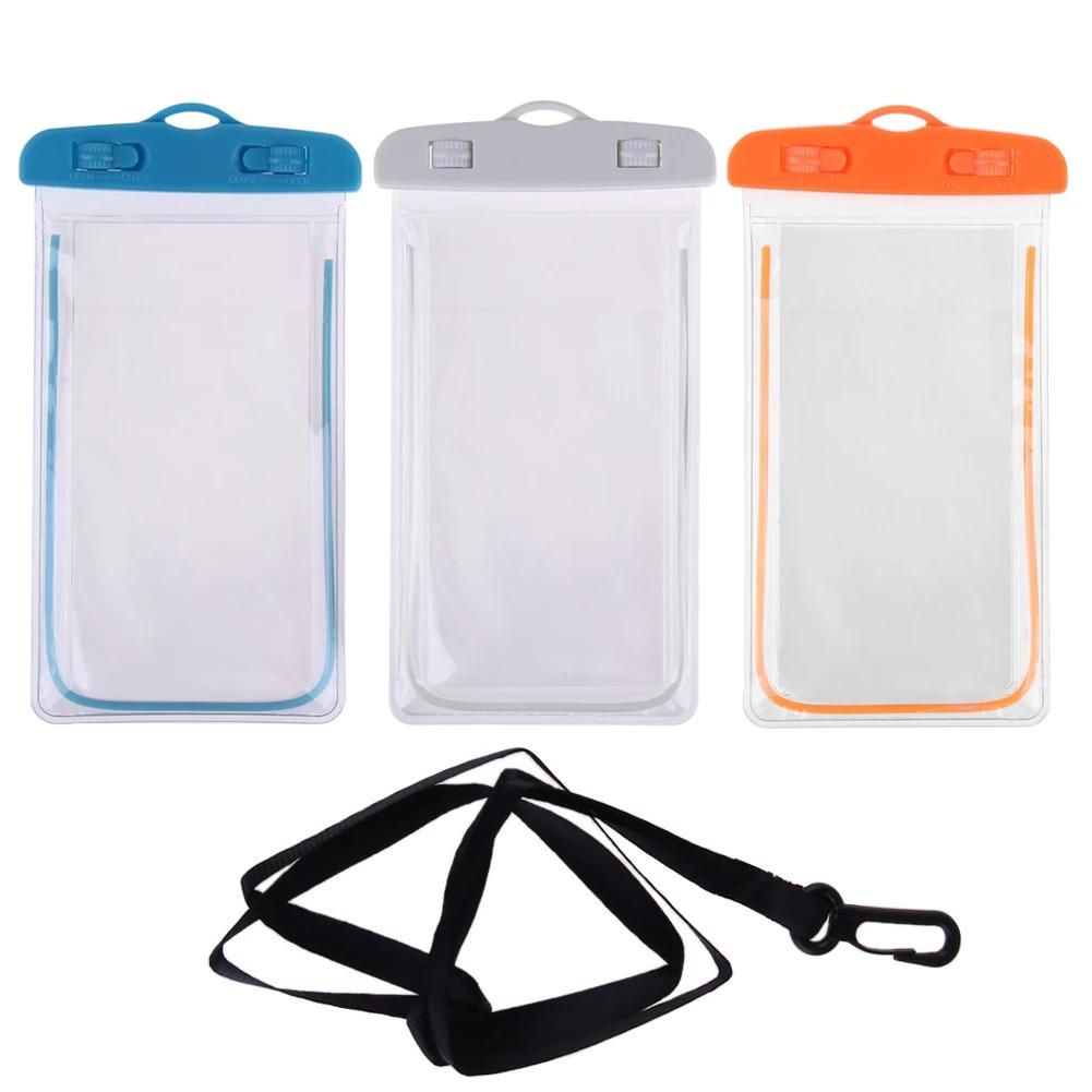 2 Pack Waterproof Phone Pouch Dry Bag, Underwater Cellphone Case for Beach, Swimming, Boating, Fishing & Outdoor Water Sports