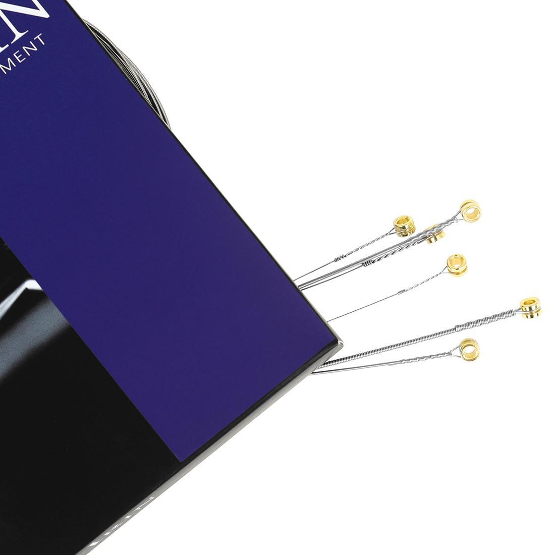 Electric Guitar String, 2 Counts/set Imported Hexagonal Alloy & Nickel Steel Wound String Beads, Guitar Accessories for Electric Guitar