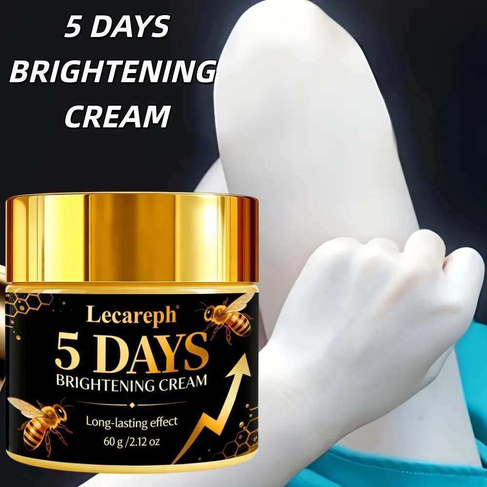 Brightening Cream with Bearberry, Niacinamide, Vitamin E and C, Non-Greasy Formula, Even Skin Tone, Fade Dark Spots, All Skin Types