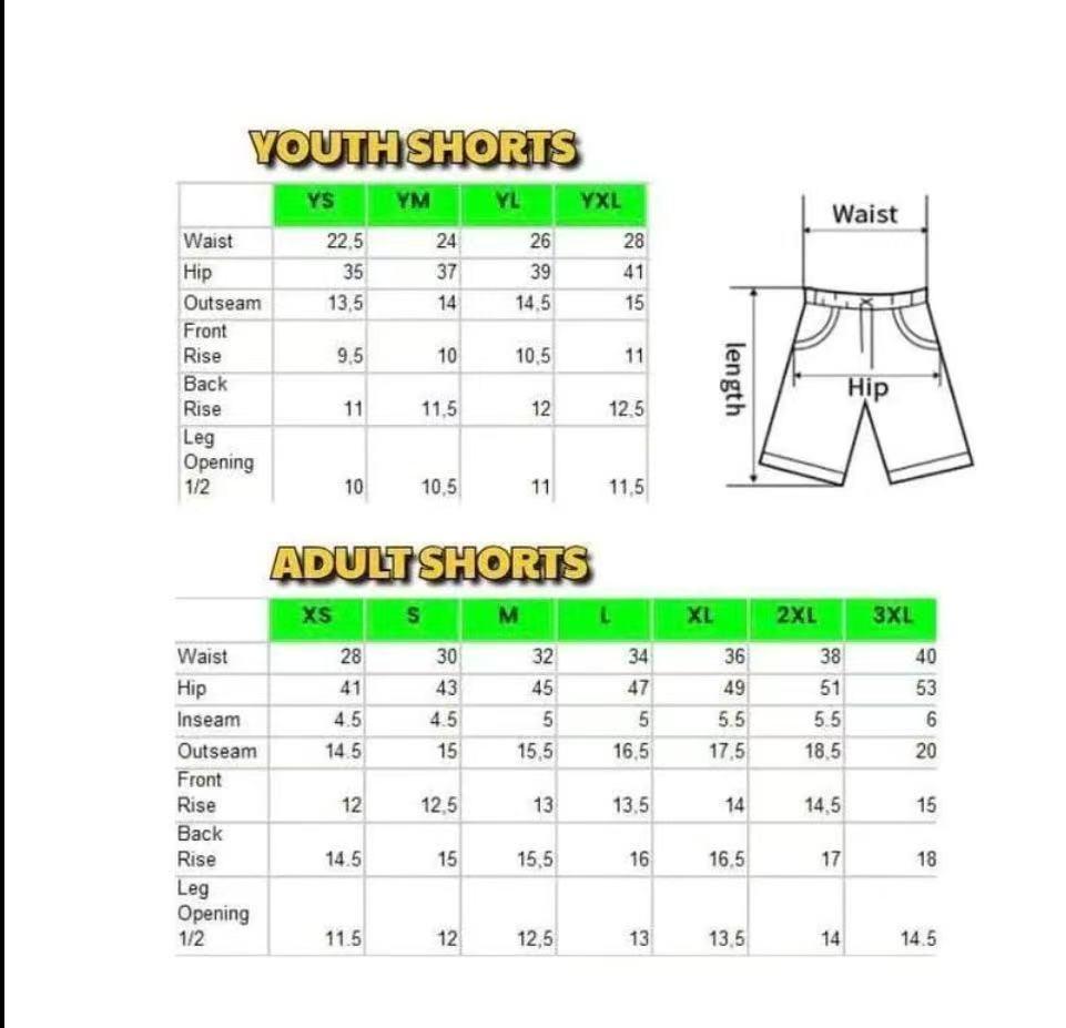 Boys Ice Cream Print Shorts Youth Adult Size 5 Inseam Baseball Style Streetwear Summer Cool 28 Colors Available