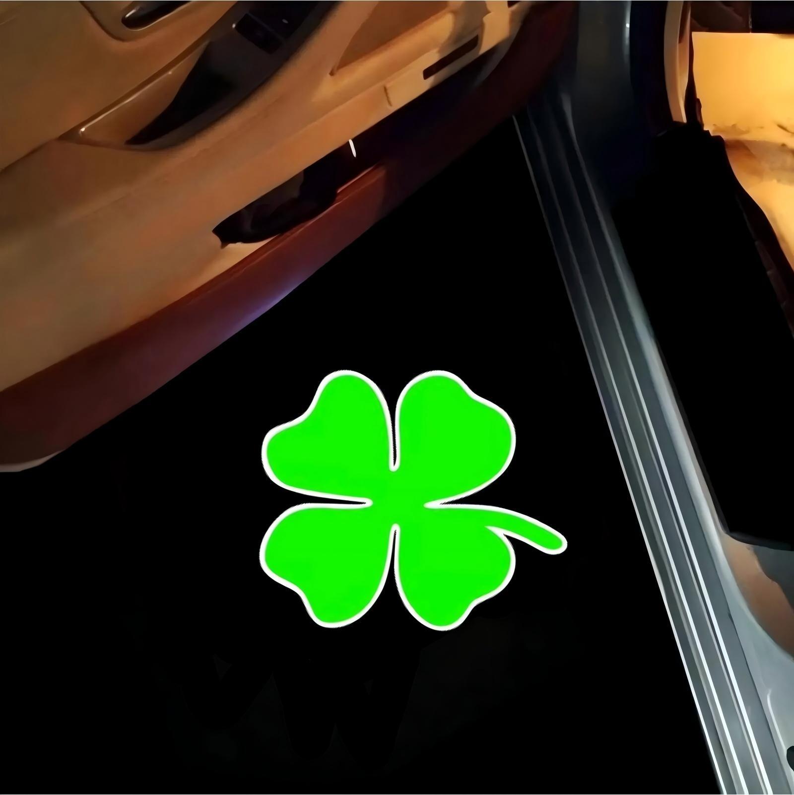 2X LED Car Welcome Logo Light Door Projector Light For Alfa Romeo Giulia 952 Tonale Mito Stelvio 949 Spider 159 166 GT Giulietta