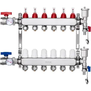 VEVOR 10 - Branch Radiant Heat Manifold