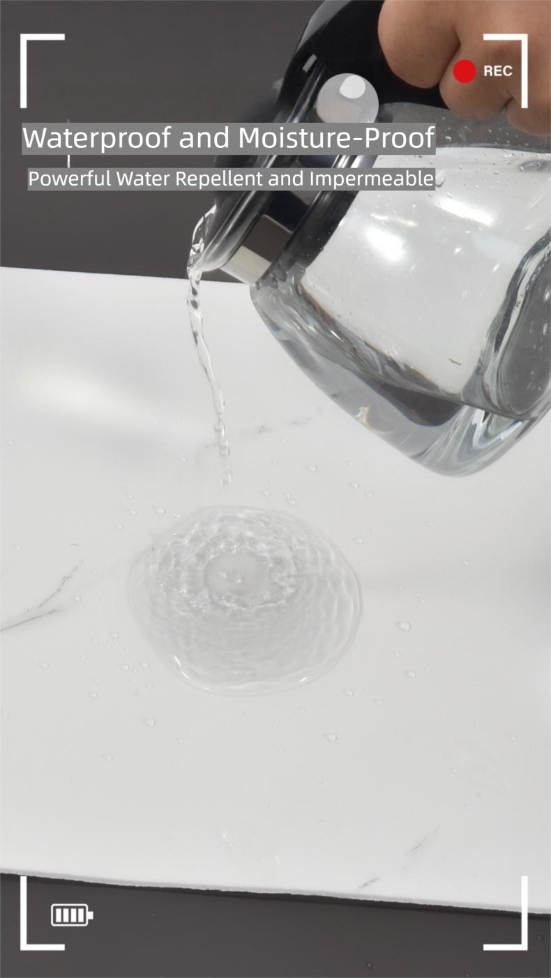 20/40 Pack Matte Marble Pattern Wall Panel Sticker Set - Self-Adhesive PVC Panels Waterproof Peel & Stick for Kitchen Bathroom Living Room Home Office Dorm Decor Decorative Wallpaper Modern Decorative Wallpaper