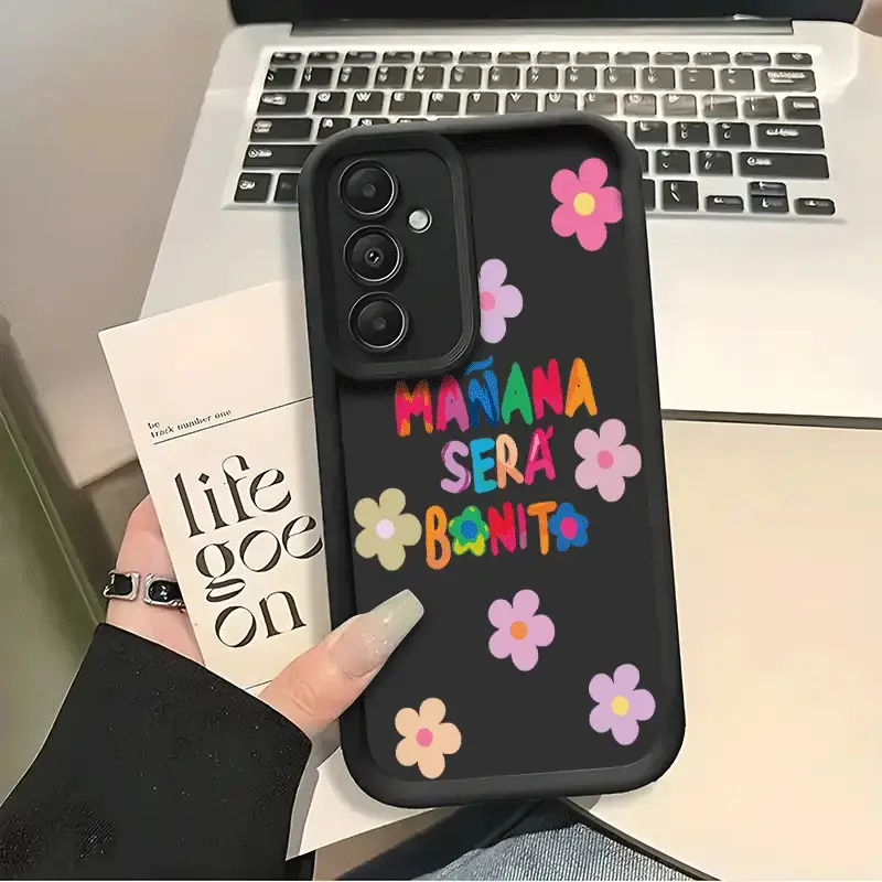 Best Friend Matching Manana Sera Bonito Karol G Phone Case, Matte High Bumper Shockproof Full Wrap Lens Soft TPU Cover, Cute Fan Pair Gift for BFF Bestie Fit iPhone 17, 17E, 16, 15, 14 Plus, 13, 12, 11 Pro Max