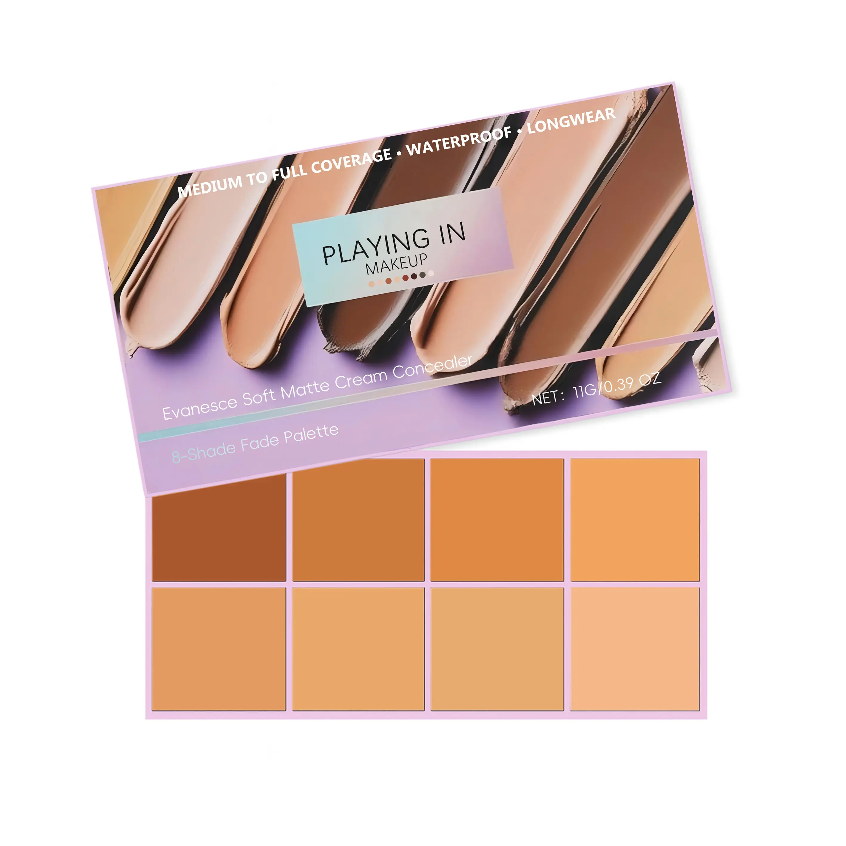 Soft Matte Gradient Concealer – Lightweight Natural Coverage Makeup for Flawless Skin Finish