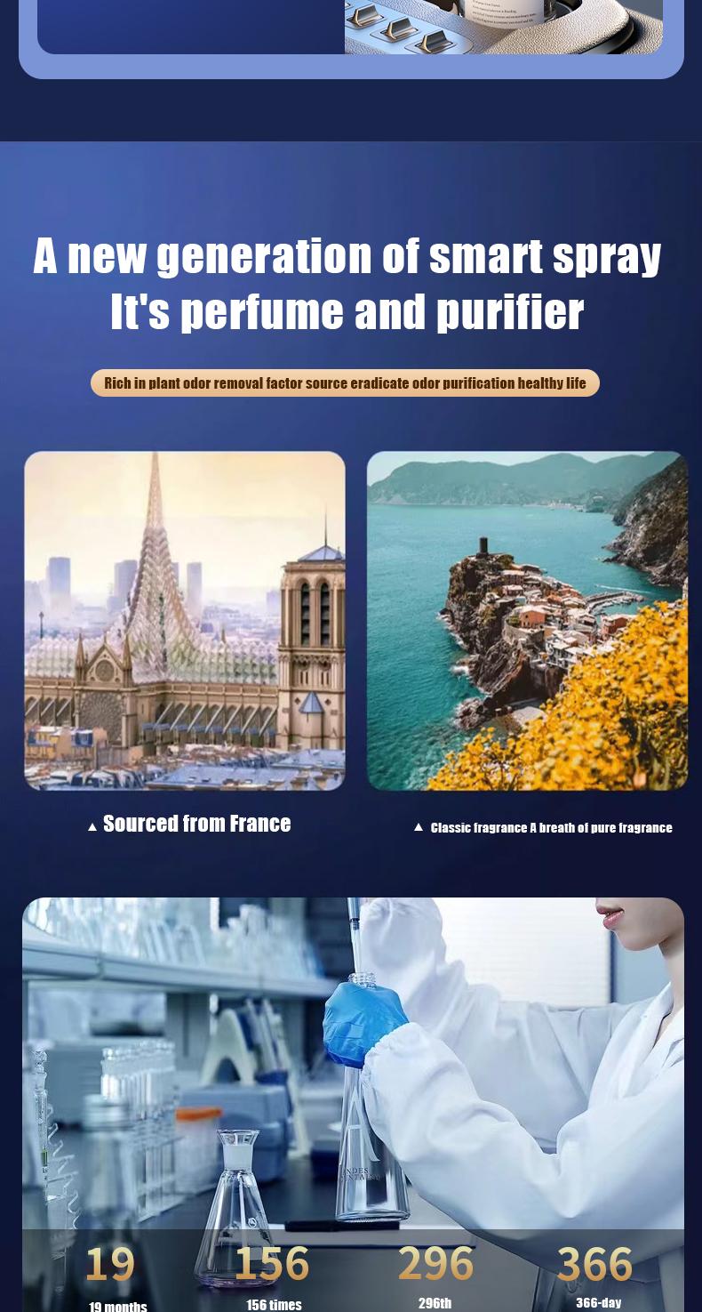 Car Mounted Fragrance Spray Perfume Essential Oil Diffuser Humidifier Intelligent Fragrance Large Capacity High Quality