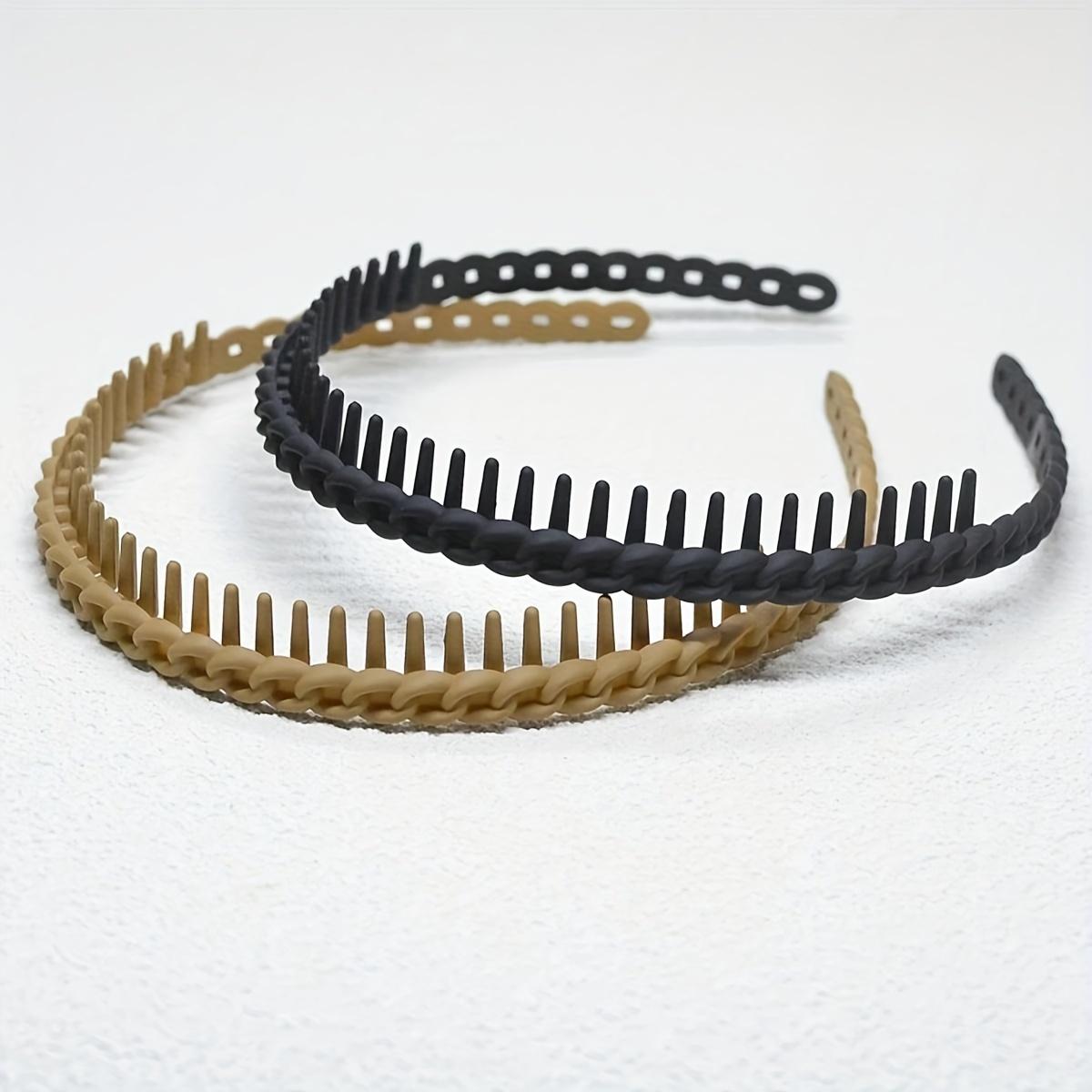 2 Toothed Hair Ties, Non-slip Headbands for Face Washing and Styling, Sweet and Versatile Non-slip Hair Hoops, Bangs and Broken Hair Clips, and Hair Accessories.