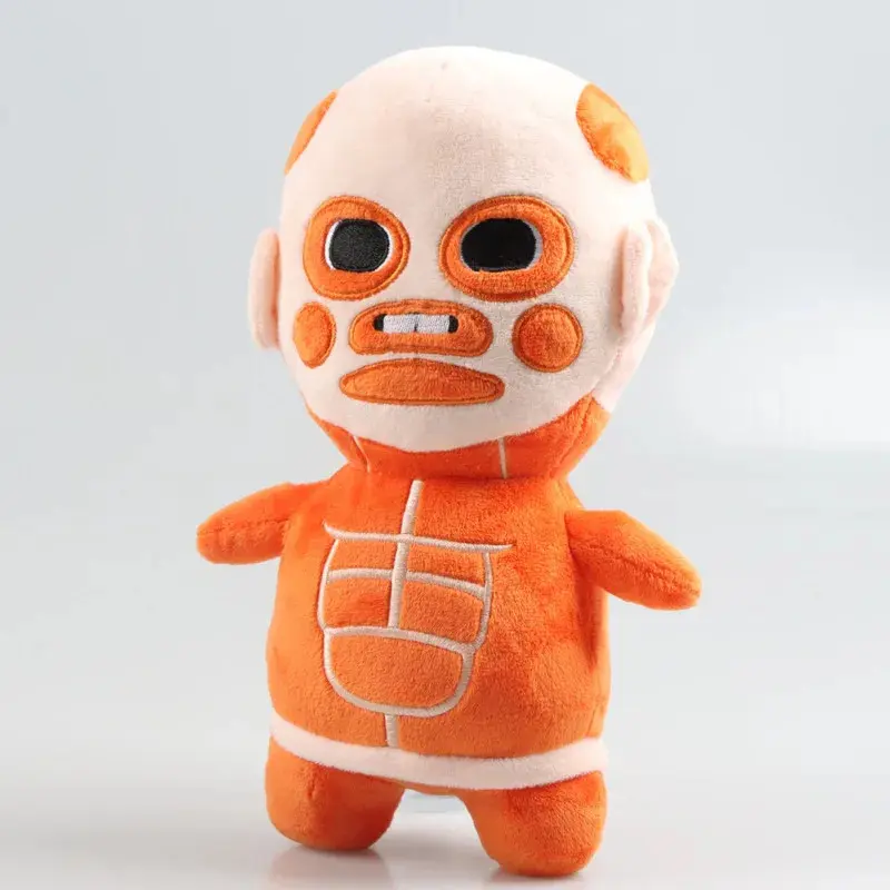 New Anime Attack On Titan Plush Doll Toy 28CM Cartonon Cute Soft Extra Large Giant Plush Doll Toy Peripheral For Kid Gift