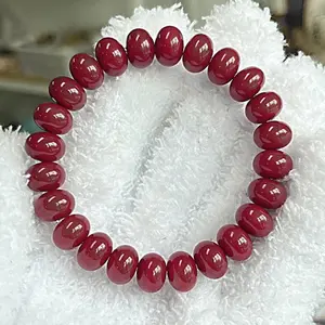 [NEW] M32-8*11mm Vermilion Red Bodhi Abacus