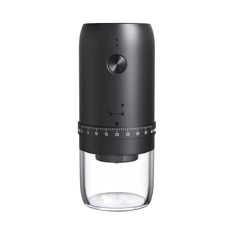 Electric bean grinder Household small hand-cranked coffee bean grinder Portable automatic grinder Hand grinder Coffee machine