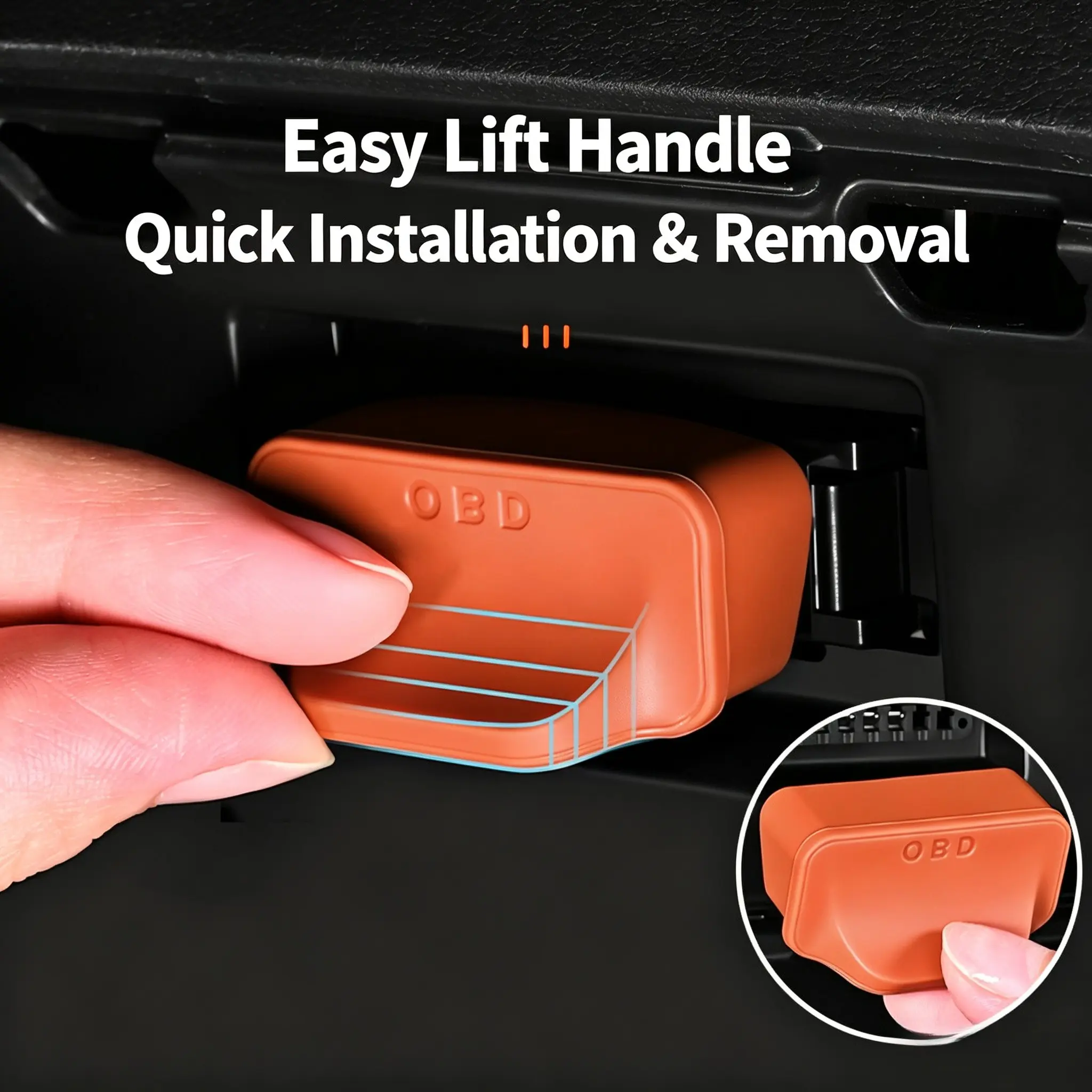 New Energy Car Obd Protection Cover, Universal Fuel Vehicle Diagnostic Interface Dustproof Waterproof Add-On Shield, Anti-Oxidation Dust Cap