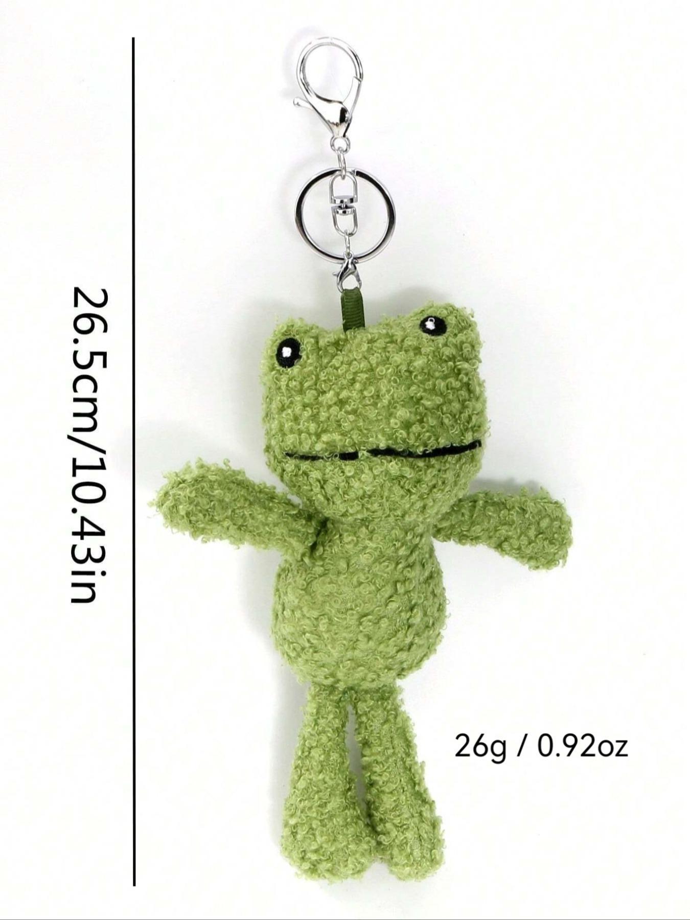 Cute Frog Design Keychain, Cute Animal Design Keychain for Women & Men, Fashion Accessories for Bag Decoration, Keychain For Bags