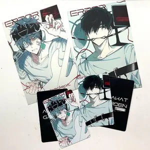 4PCS Ivan Till Anime Small Card Alien Stage 3inch Photo Cards Exquisite Collection Ornament Friends Gift Anime Accessories Props