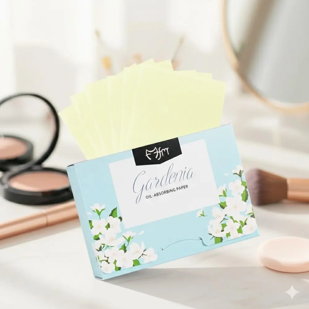 Oil-Absorbing Face Sheets for oily Skin, Portable Mattifying Blotting paper. gentle Non-Woven Fabric, Controls shine & sets makeup without Smudging. On-the-Go T-zone touch-up, essential for Makeup Bag.