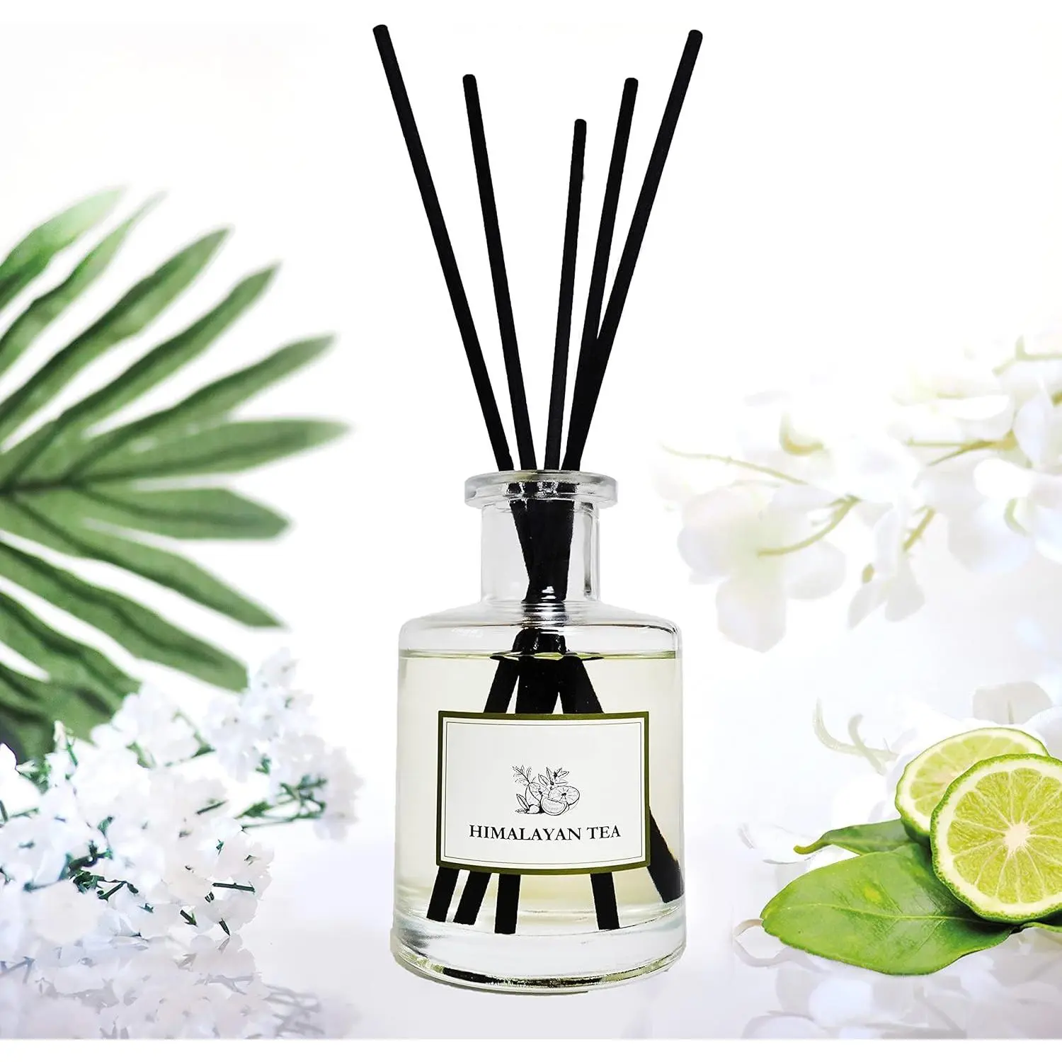 Himalayan Tea/Inspired by Westin Hotel Reed Diffuser for Home |   Fresh Bergamot/White Tea Room Fragrance Reed Diffusers, Oil & Room Diffusers with Reed |   Home Fragrance Scent Diffuser