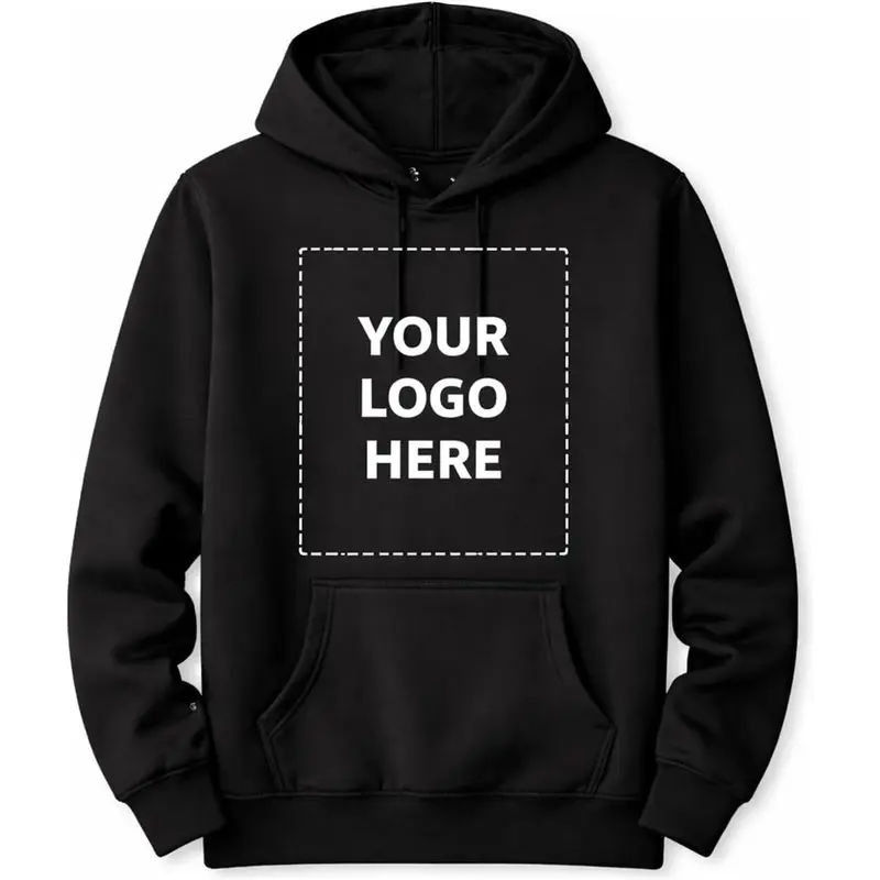 Unisex Custom Hoodie, can be printed with photos, logos, or text