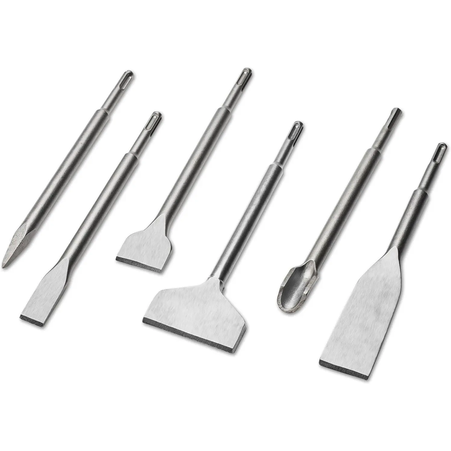 6 count  Plus Chisel Set, Tile and Mortar