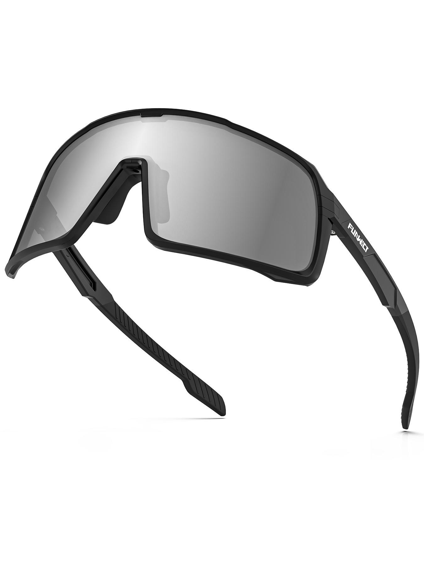 Polarized Sunglasses, Outdoor Sports Protective Glasses, Lightweight Eyewear for Cycling Fishing Hiking Jogging