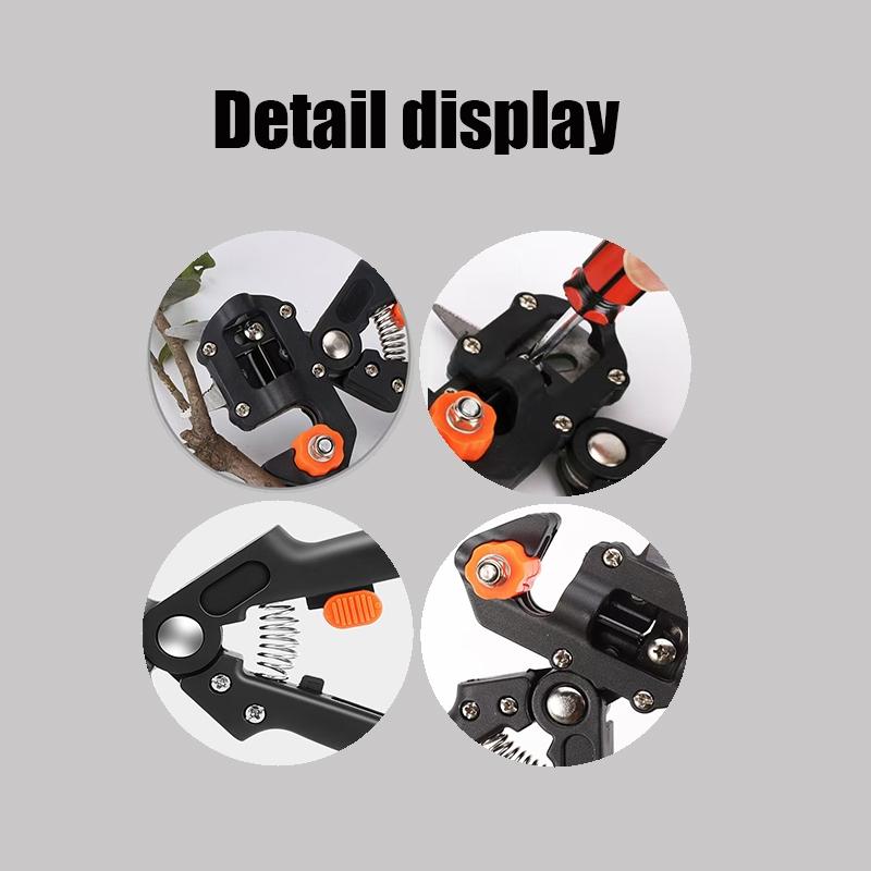 Multifunctional Pruning Tool, Professional Garden Pruning Tool, Garden Tools for Pruning, Cutting, Planting, Weeding, Seeding, Fertilizing, Garden Anvil Trimmer