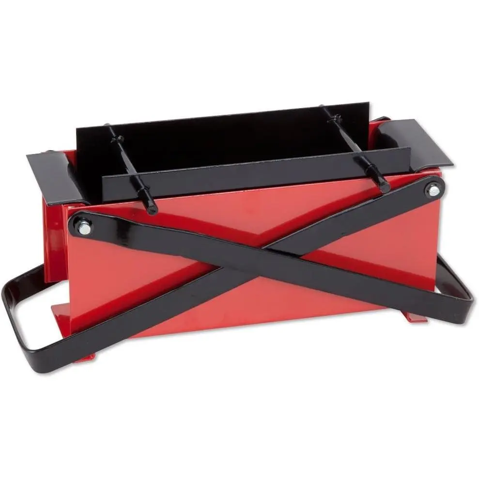 Newspaper Briquette Maker Paper Fireplace Log Maker Heavy Duty Steel Press Makes Solid Fuel Bricks for Campfire Cookouts Fireplace Outdoor Grill