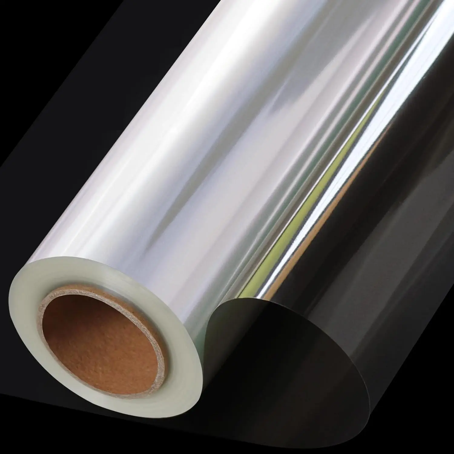 100 ft Extra Wide Clear Cellophane Wrap Roll, 34" x 100', Thicker Transparent Paper for Gifts, Treats, Holidays, Christmas