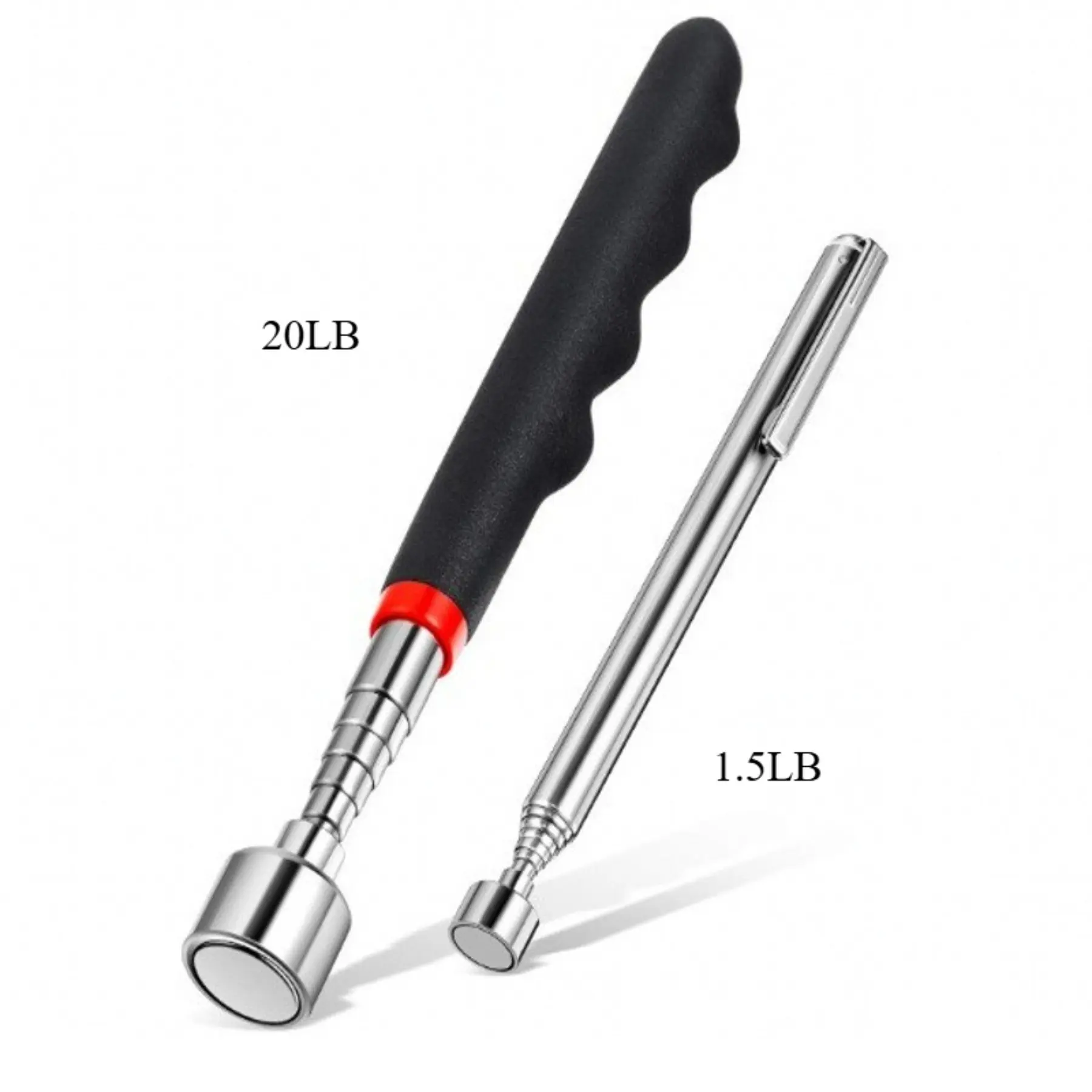 This 3-in-1 telescopic, battery-free tool features a non-slip ergonomic handle and is suitable for car repair and construction work, efficiently retrieving items from hard-to-reach places.
