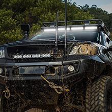 Nilight Side Shooter LED Pods 2PCS 6.5 Inch 60W Flood Spot Beam Combo LED Light Bar LED Fog Light Driving Light Led Work Light for Truck ATV UTV Boat