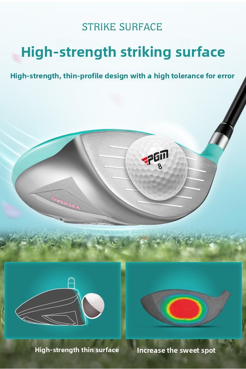 PGM Golf Woods – Single Driver (No.1 Wood) – Men's/Women's Right-Handed – Hot-Selling Golf Club