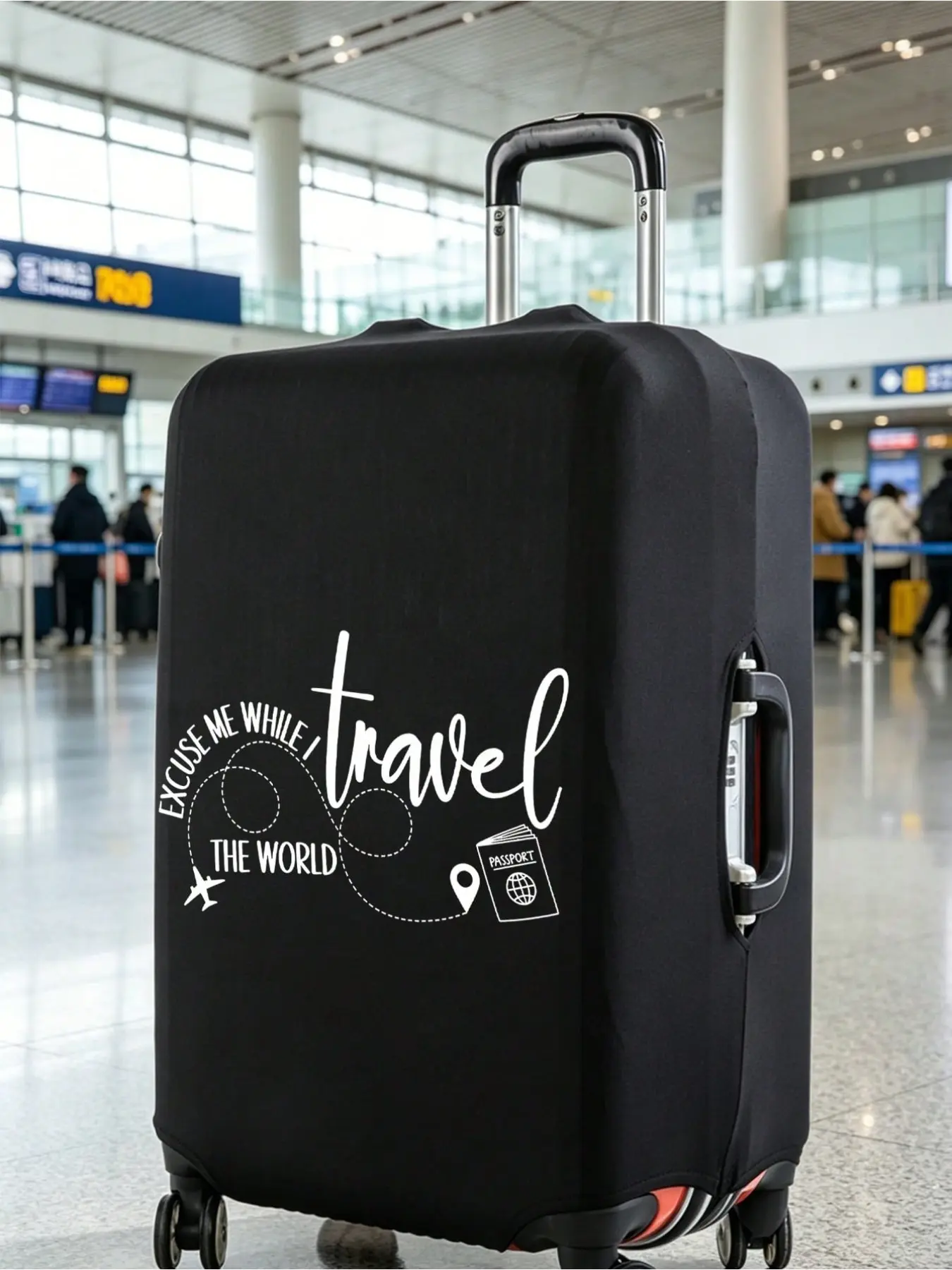 Durable Luggage Protector Case 18-32 Inches, Dustproof Scratch Resistant, Elastic Edge, Ideal for Travel, Business, Gifts