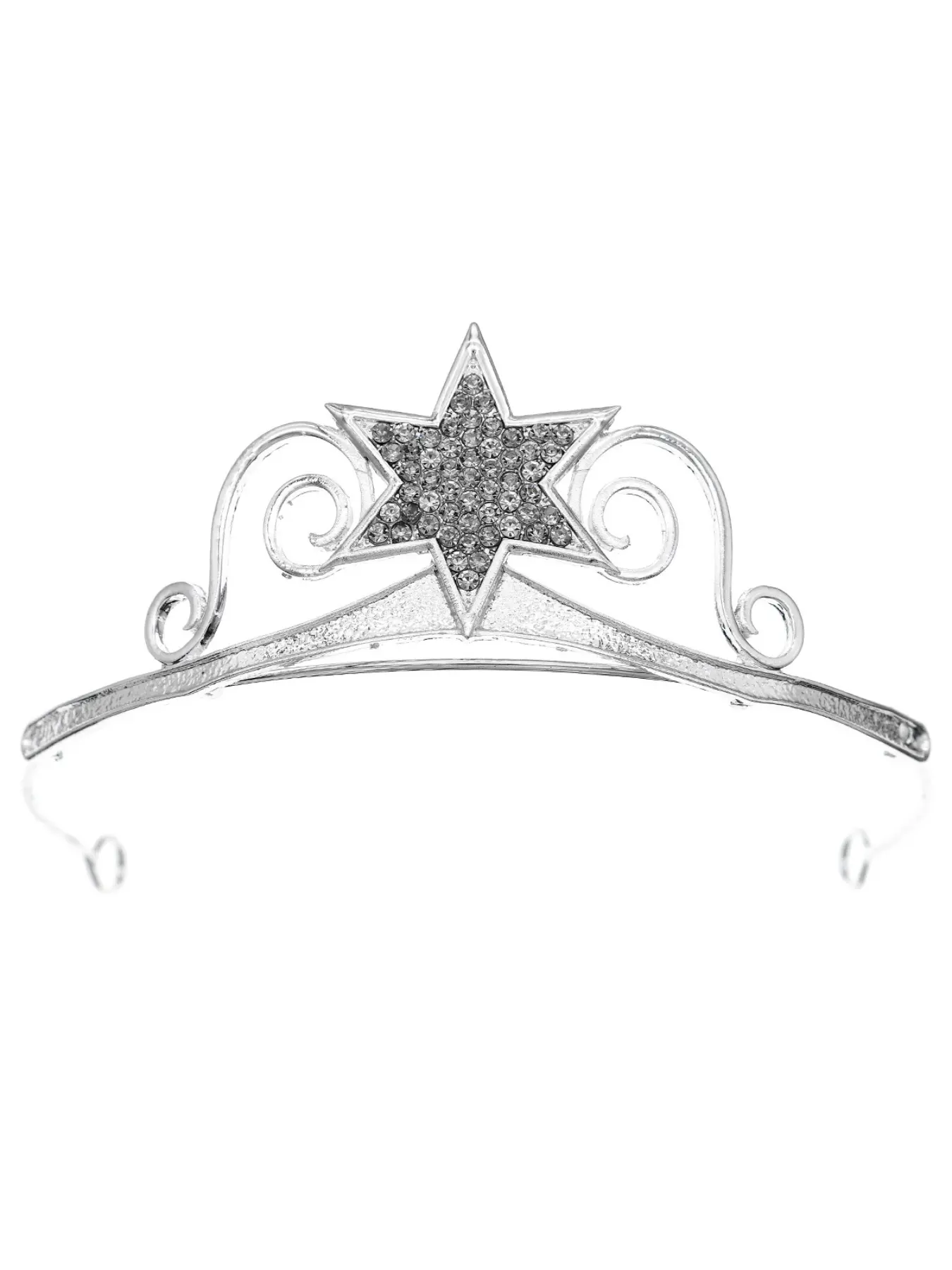 Colorful Diamond Hexagram Princess Crown for Women's Birthday, Coming of Age Ceremony, Theater Performance, Fashion Show, and Bride's Headpiece