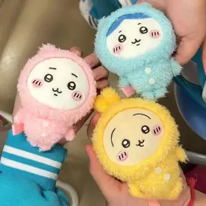 Chiikawa Anime Cartoon Plush Dolls, Self-Deprecating Bear, Hachiware, Usagi, Keychain Pendant Stuffed Toys Gifts