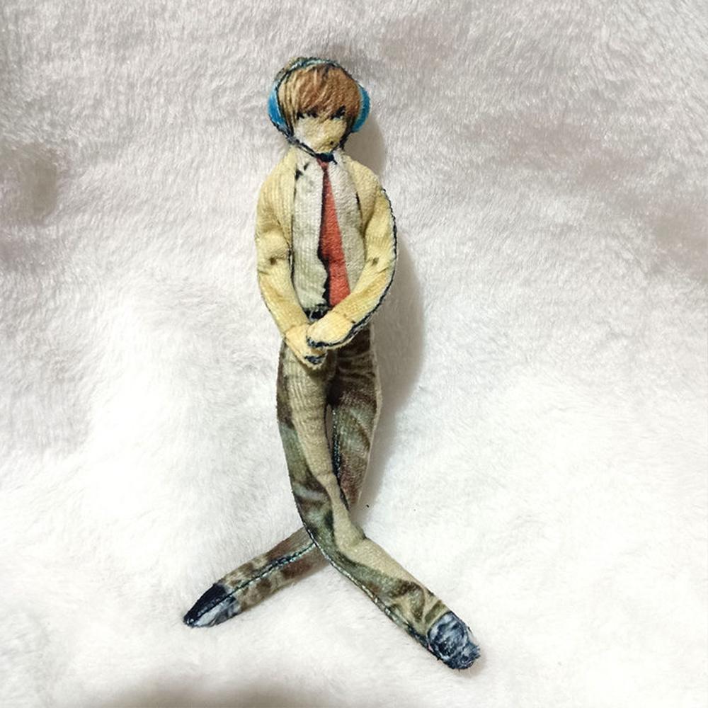 Anime Light Yagami L Plush Light Yagami L Plushies Doll Slender Twistable Shape Stuffed Toys room Decoration Festival Gift 28cm