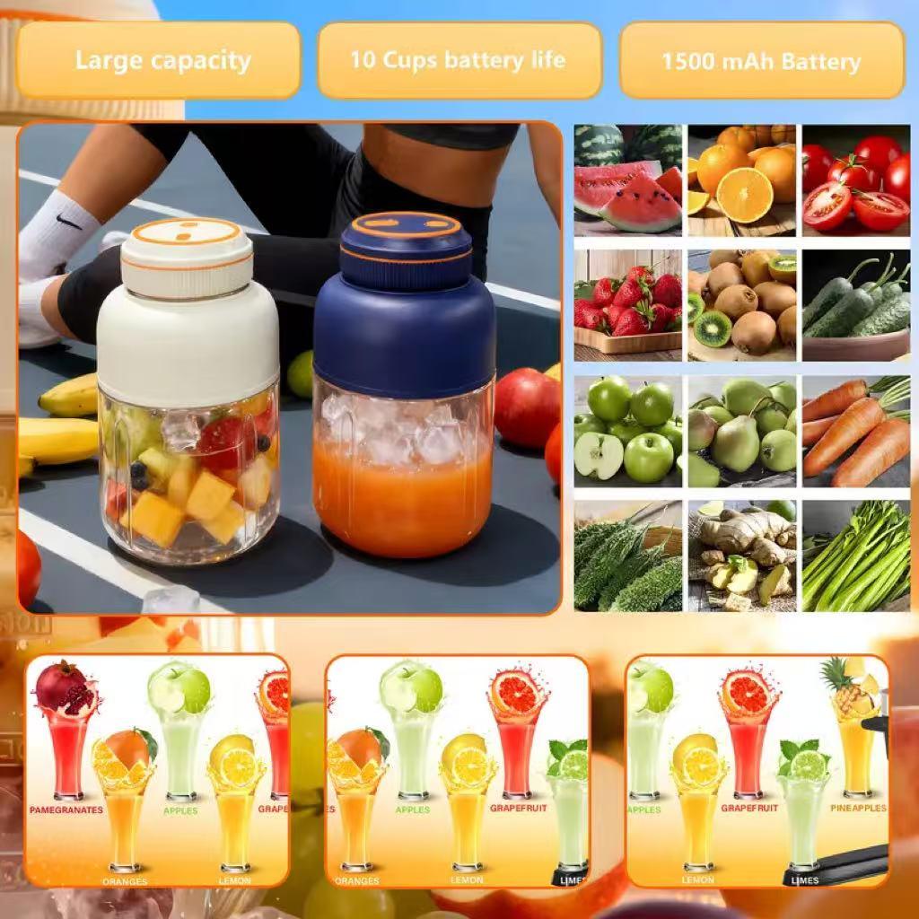Portable Household Appliances Juicer,USB Rechargeable Juice Blender Cup,Multifunctional juicermachine ,Summer Essentials Smoothieblender Portable Household Appliances Juicer,USB Rechargeable Juice Blender Cup,Multifunctional juicermachine ,Summer Essentials Smoothieblender