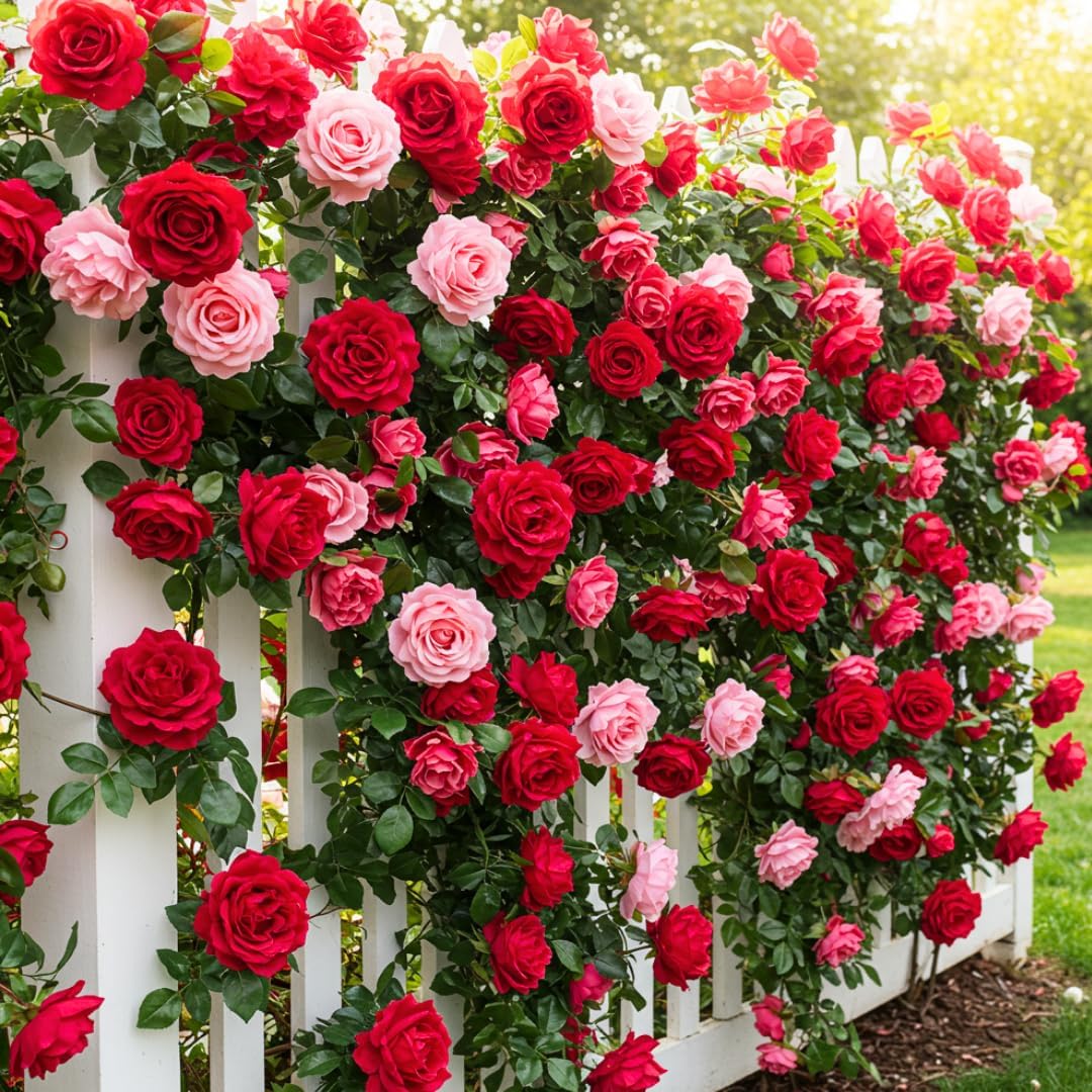 200 PCS Climbing Rose Rosa Seeds for Planting Outdoors  Garden