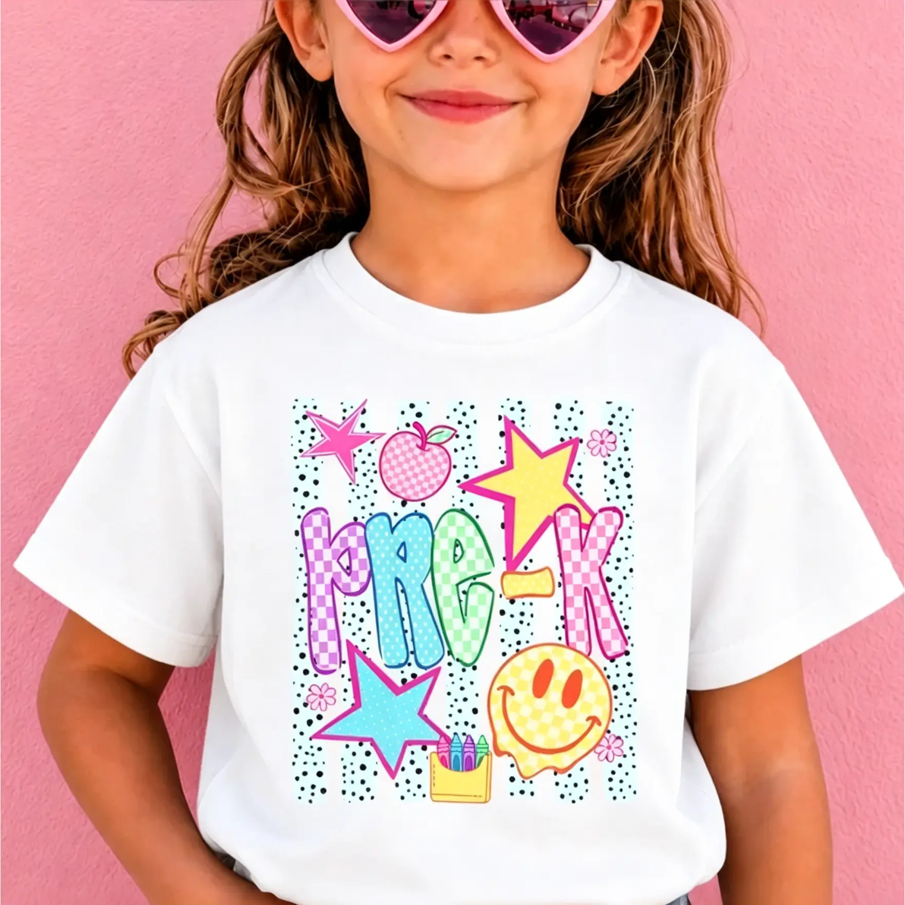 Pre-k Back To School Shirt First Day of School Shirt Comfort Colors Preppy Smiley Face School Shirt Pre-k Gift Stars Pre-k Shirt Toddler Tee #   TikTokMadeMeBuyIt #   TikTokShop # BackToSchool # FirstDayOfSchoolOutfit