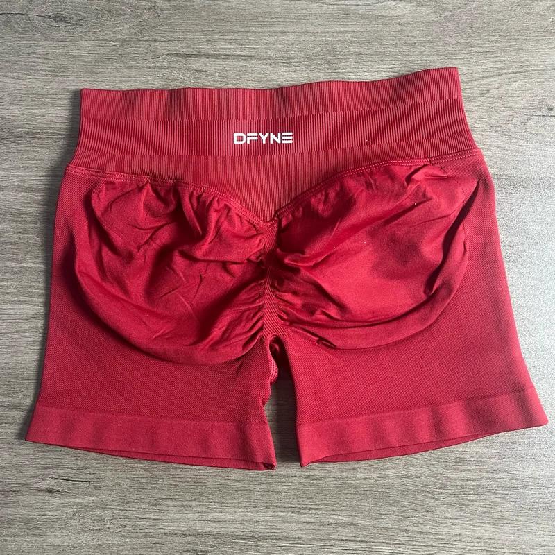 DFYNE Low-Rise Seamless Yoga Hip-Lifting Fitness Cycling Elastic Fitness Shorts