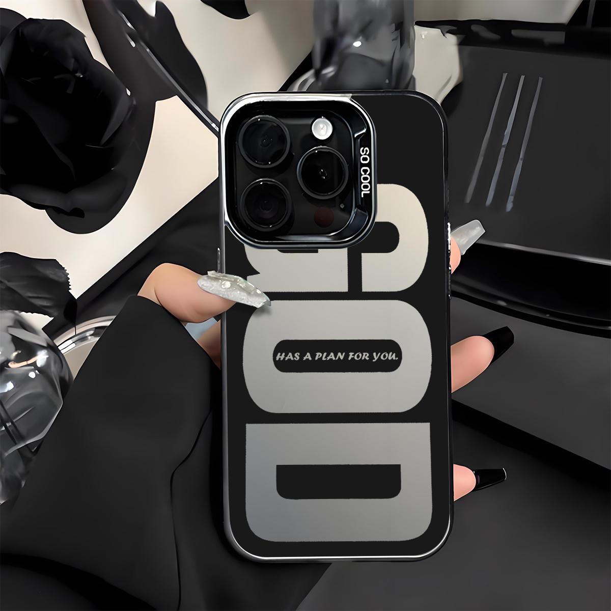 God Has A Plan for You Pattern Shockproof Phone Case for iPhone 7 8 X XR 11 12 13 14 15 16 17 Pro Max Plus Air Protecitved Cover Soft Unique Magsafe