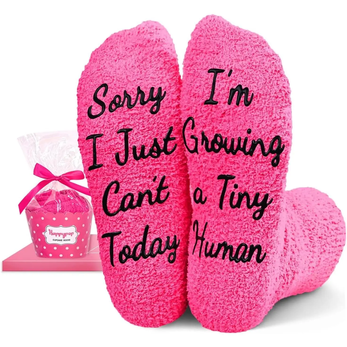 HAPPYPOP Pregnant Mom Gifts - Maternity Socks for Expectant Mothers, Thoughtful Choices for IVF Journeys