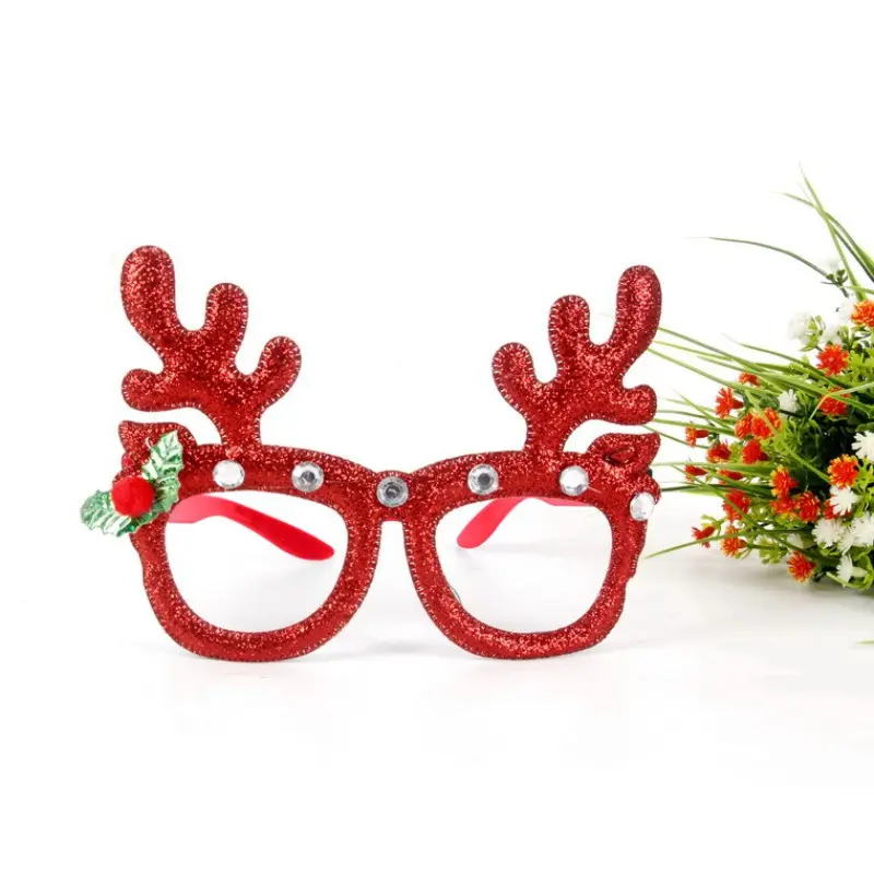 New Christmas Decoration Glasses for Adults and Kids, Holiday Gift Idea, Festival Supplies, Christmas Party Eyewear