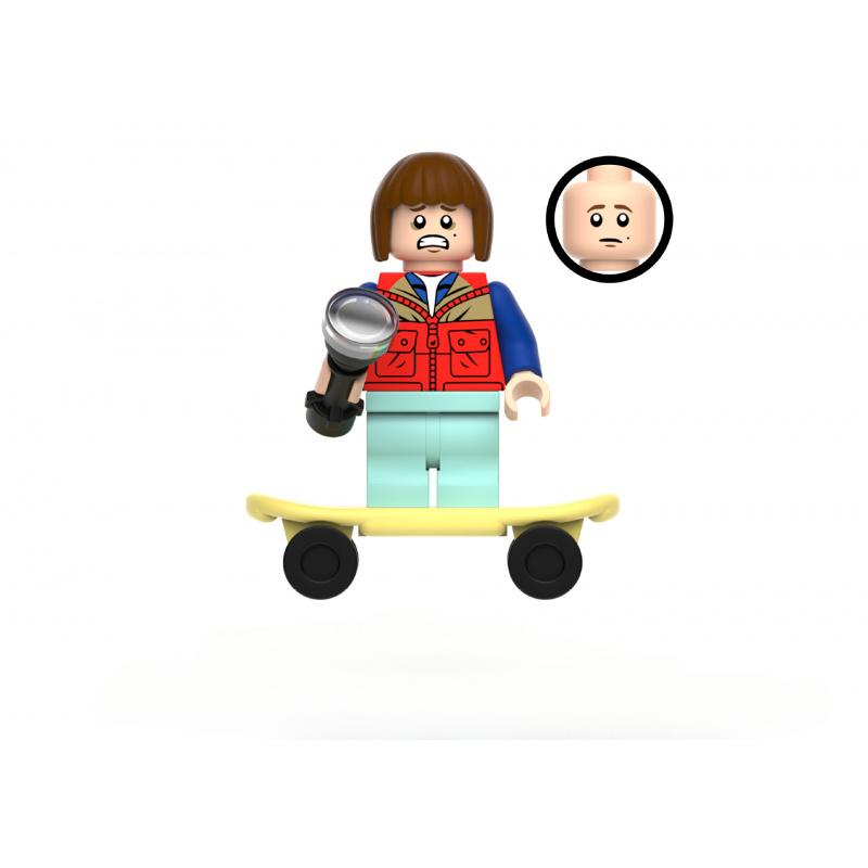 Stranger Things Mini Building Block Figures Set for Fans, 16-Pack Small Brick Assemble Action Figures, Collectible TV Series Characters, DIY Desk Decor Toys