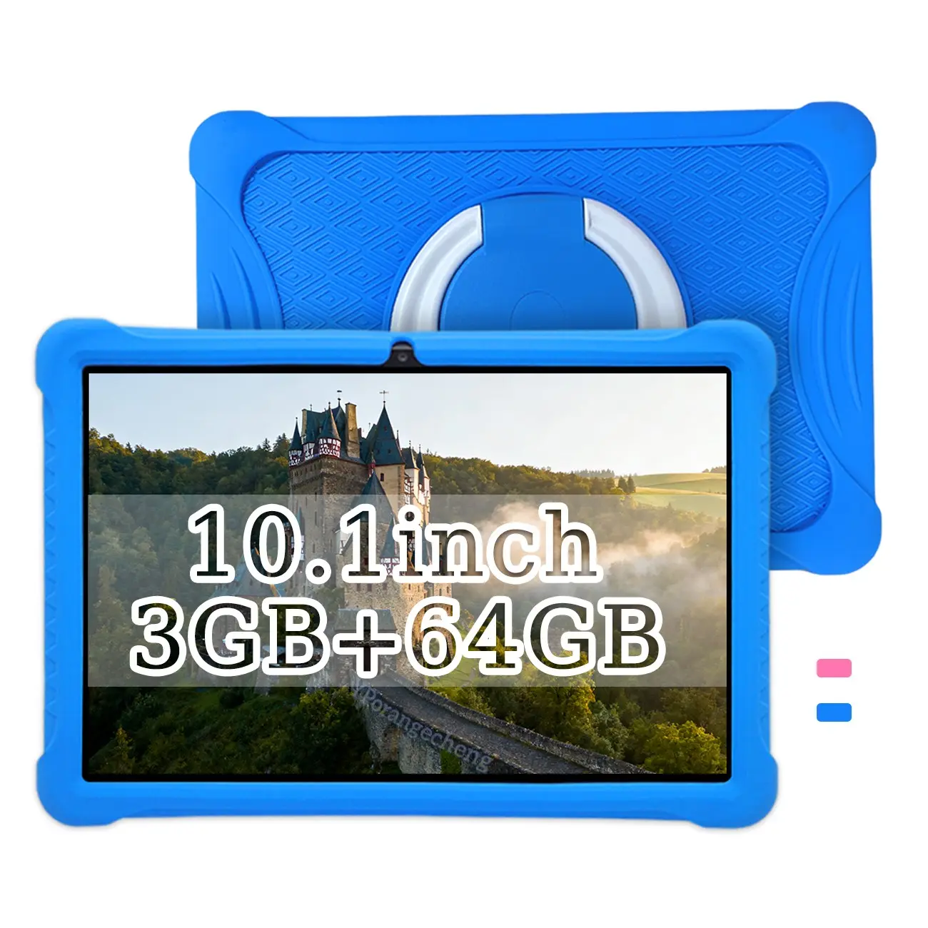 New Design 10.1-Inch Large Screen Tablet | 5G WiFi Android Tablet with HD Touchscreen & Dual Cameras | Includes Shockproof Protective Case | Educational & Entertainment Tablet for Students, Kids, and Office Work. Father’s Day gift!#SummerFind