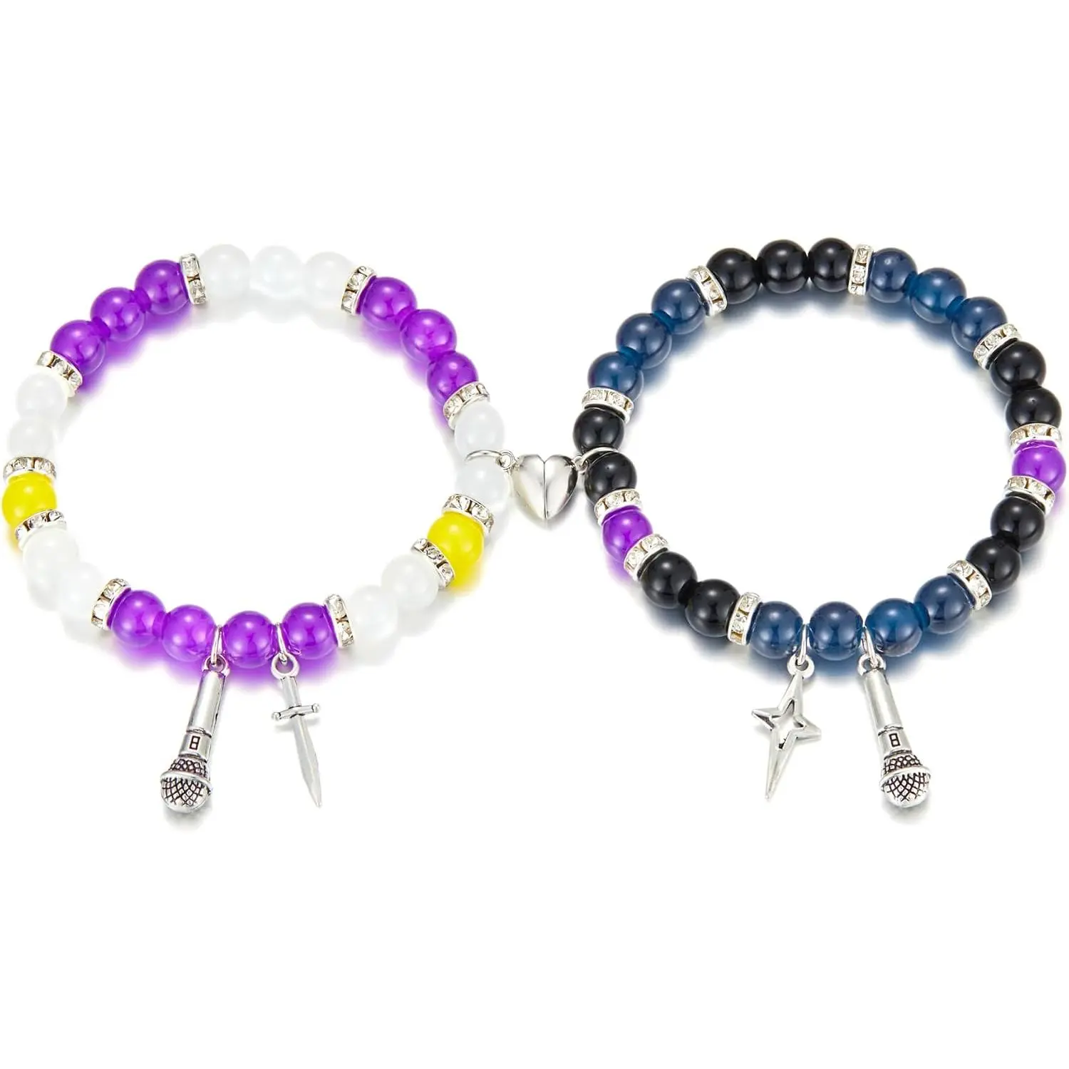 Friendship Matching Knot Bracelets  BFF Couples Accessories Gifts for Fans Decor
