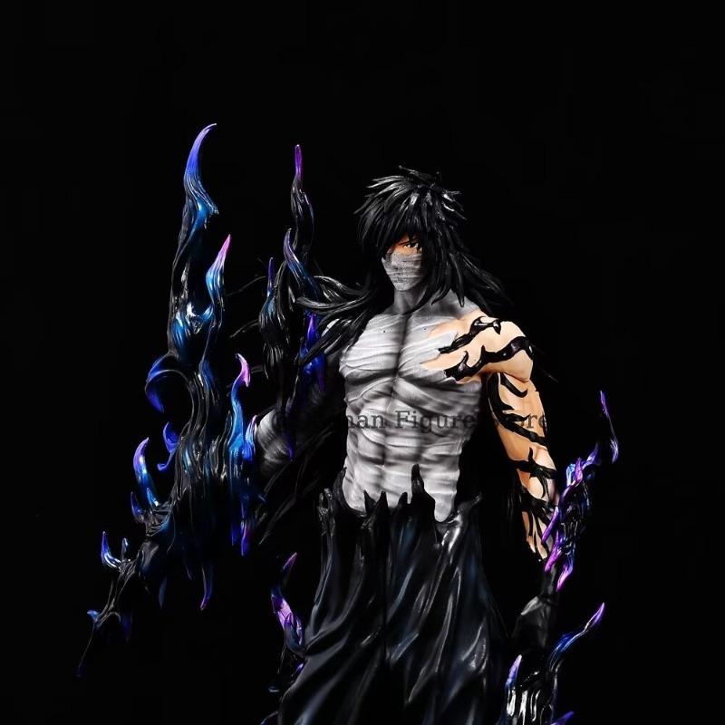 Gk Bleach Mugetsu Ichigo Action Figure Statue Desktop Ornaments PVC Collection Anime 33cm Kurosaki Ichigo 1.0 Figures Model Toys