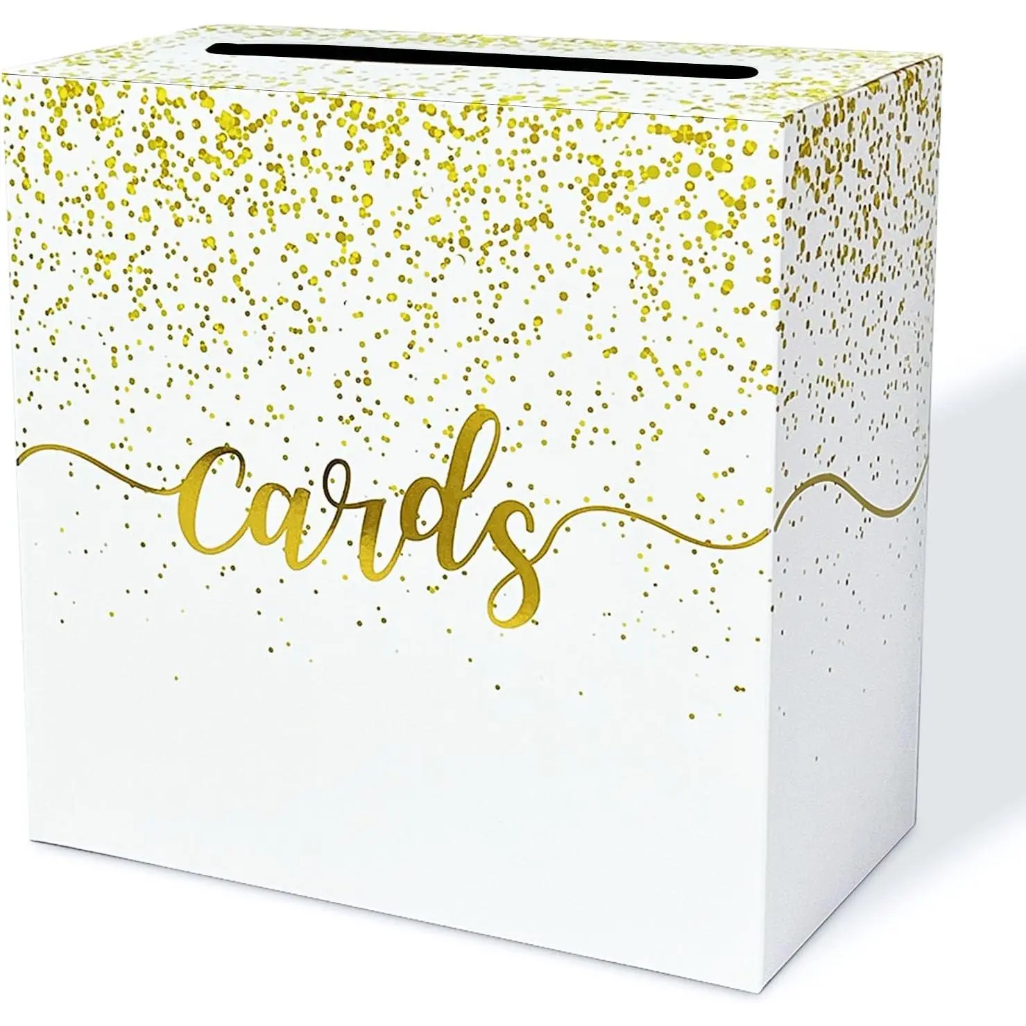 Card Box for Party  Card Box Holder Envelope Box for Wedding Birthday  Shower   Foil Card Box