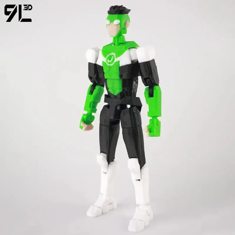 Humanoid Robot Movable Toy Christmas Birthday Gift Desktop Decoration Model