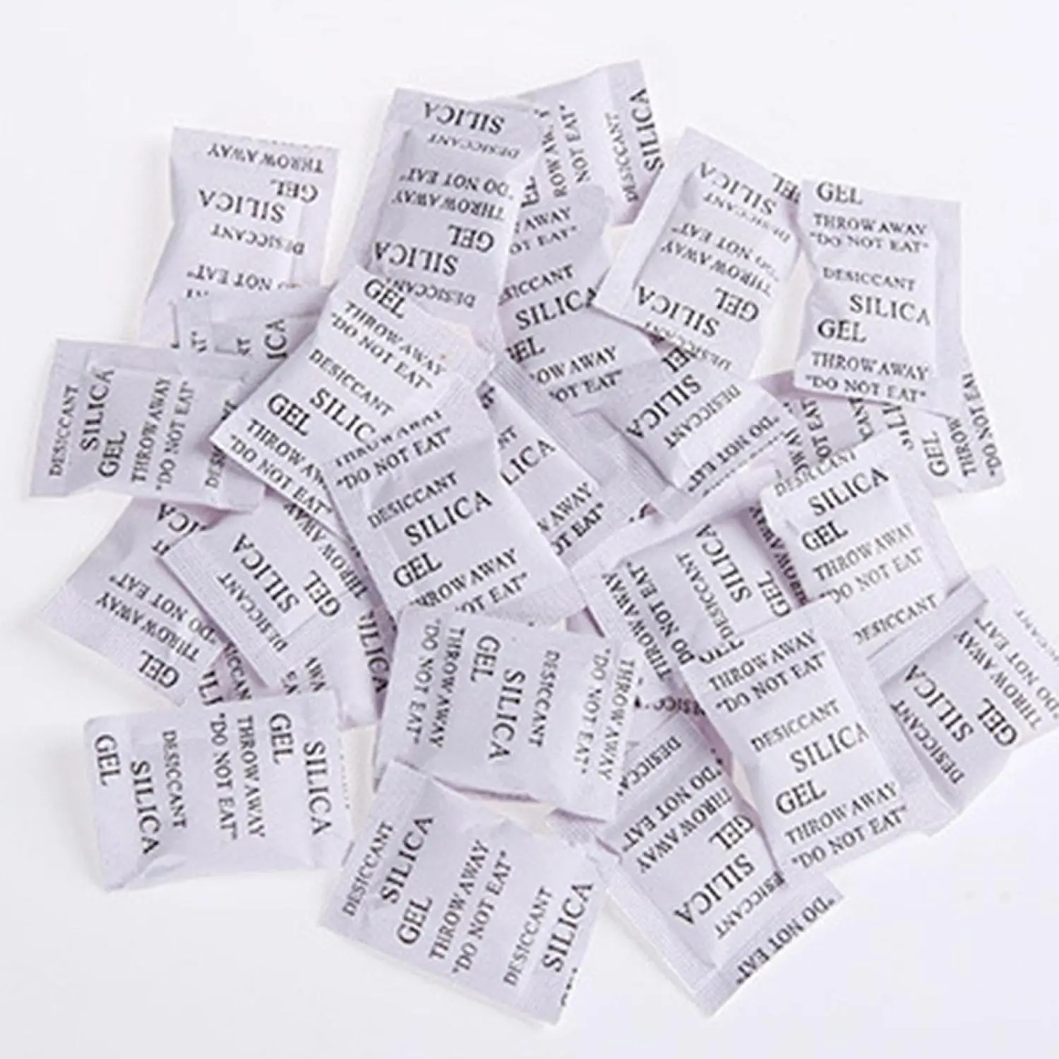 200 count  Grade  Silica Gel Desiccant Pack  Absorber Dehumidifier (Size:200 pcs)