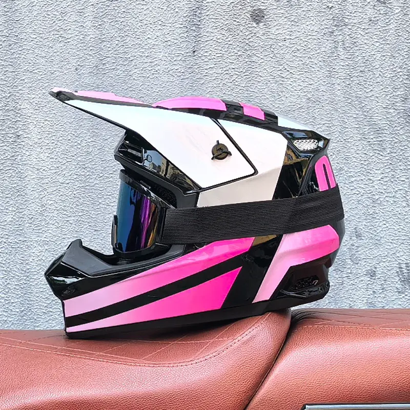 Detachable Full Face Helmet with Goggles for Teens - Cycling Mountain Downhill & Trail Riding, Absorbs Powerful Impacts, Adjustable Fastening Straps, Blocks Wind Dust Debris